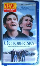 October Sky VHS 2000 Special Edition Family Video True Story Bullet Case... - £7.89 GBP