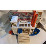 1976 Hugabee&#39;s Queen Riverboat Paddle Wheel Romper Room Hasbro HTF Box - €85,38 EUR
