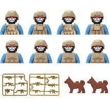 WW2 Military Building Blocks Solider Figures Gifts Weapons Guns Toys M80... - $399.57 MXN