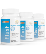 3 Pack Flush, mejora la digestión y combate retención de agua-60 Cápsula... - €85,67 EUR