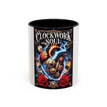 Steampunk Mechanical Heart Roses Coffee Mug 11oz/15oz - $18.79+