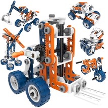 12-in-1 Stem Kit Toy for Kids - 152 Piece Construction Building Set and ... - $59.99