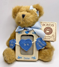 Boyd&#39;s Bears Carol N. Hugs Photo Frame Teddy Bear With Tags BB18 - £16.23 GBP
