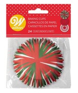 Wilton Christmas Baking Cup Assorted Standard 24 Ct - €14,12 EUR