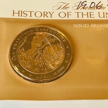 Franklin Mint Coin Medal History United States Bronze San Francisco earthquake - £15.50 GBP