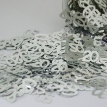 Confetti Number 20 Silver - 1/2 Oz-Pounds - FREE SHIP (7201) - £5.35 GBP+