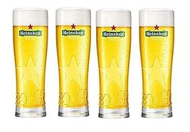 Heieneken Signature Beer Glasses - 16 Ounce - Set of 4 - $59.35