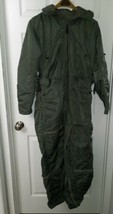 Vintage  CWU-1/P Coverall FLYING Flight Suit Medium Long  Green US Airfo... - £59.35 GBP