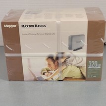 Maxtor Basics personal storage 3200 BRAND NEW SEALED keep your business private  - £32.38 GBP