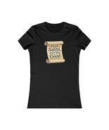 Dear Santa Define Good T-Shirt Women's | Christmas Scroll Shirt - $29.39