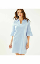 Lilly Pulitzer Ginger Stretch Dress Blue Peri TINT SZ 2 NEW - £140.97 GBP