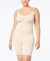 Spanx PS1715 Plus Size OnCore Mid-Thigh Bodyshaper  Sculptsuit Soft Nude... - $118.77