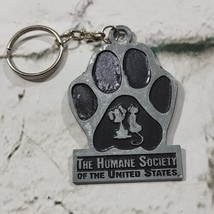 Humane Society Paw Print Keyring Keychain  - £7.77 GBP