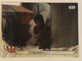 Rogue One Trading Card Star Wars #94 Cassian Return - £1.51 GBP