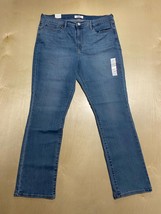 Levi&#39;s Denizen High-Rise Straight Jeans Size 18 Keepin&#39; It Real Blue Denim - £17.88 GBP