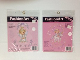 Dimensions FashionArt No Sew Applique Angel Baby 80103 Baby &amp; Unicorn 80089 New - £5.57 GBP