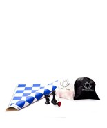 20&quot;x 20&quot; Professional Vinyl Chess Set (Fide Standards)- with 2 Extra Que... - £47.58 GBP