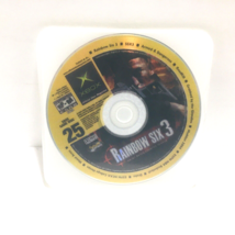 Official Xbox Magazine Game Disc 25 Rainbow Six 3 Video Game Tom Clancy&#39;s - £7.49 GBP