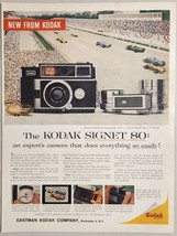 1959 Print Ad Kodak Signet 80 Indy 500 Car Race Track Rochester,New York - $18.58