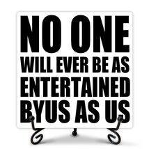 Funny Desk Decor Entertained By Us Sign Home Office Shelf 5x5 Inches - €5,99 EUR Funny Desk Decor Entertained By Us Sign Home Office Shelf 5x5 Inches - €5,99 EUR