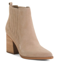 NEW Marc Fisher Women’s Mayden Natural Suede Ankle Boots Size 9M NIB - $89.09