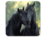 2 PCS Black Horses Coasters - $14.90