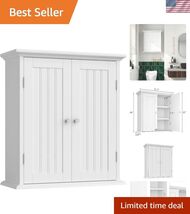 Bathroom Wall Cabinet, Over The Toilet Space Saver Storage Cabinet, Medi... - $119.53