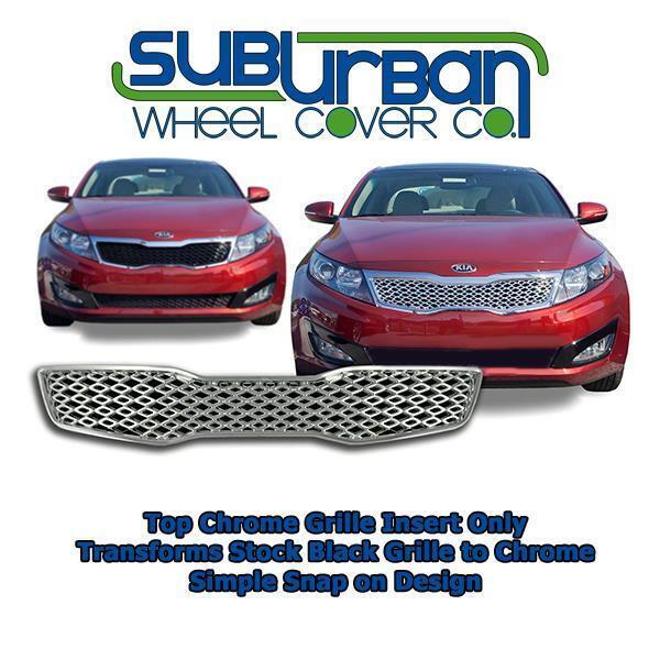 Primary image for FITS 2011-2013 Kia Optima EX & LX Chrome Plastic Grille Insert # GI/112T NEW TOP