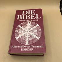 Die Bibel : Altes Und Neues Testament : By Herder - Hc Rare Vintage 1993 - £13.13 GBP