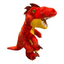 Build A Bear Red Dinosaur T Rex Velociraptor Raptor 19 Inch Plush Stuffed Animal - £8.01 GBP