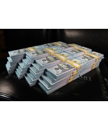 Full Print Realistic Prop Money New 10,000 Dollar Bills Cash Fake Movie ... - $12.77