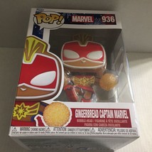 NEW Marvel Gingerbread Captain Marvel Funko Pop Figure #936 - $23.70