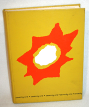 1971 OAKTON HIGH SCHOOL Paragon Vienna Virginia YEARBOOK Fairfax County VA - $726.45 MXN