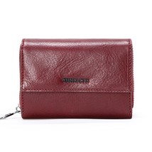 Contact&#39;s Free Engraving Wallet Women 2022 Small  Bags Gift for Ladies Leather F - £81.75 GBP
