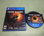 Shadow of The Tomb Raider Sony PlayStation 4 Disk and Case - $9.89