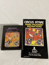 Circus Atari 2600 Authentic Game Cartridge + Manual. Vintage - £9.31 GBP