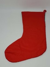Vintage Christmas Stocking Handmade Santa Holly Gold Detailed Toys Gift Picture - £18.00 GBP