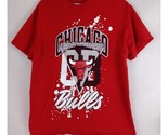 NBA Red Chicago Bulls T-Shirt Size Large 100% Cotton - $18.42