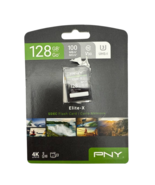 PNY Elite X 128GB microSDXC UHS I U3 V30 A1 Memory Card with SD Adapter ... - $183.55 MXN