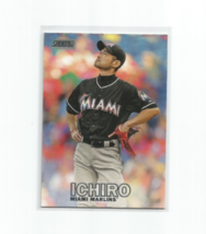 Ichiro (Miami Marlins) 2016 Topps Stadium Club Card #102 - £3.95 GBP