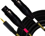 Dual Xlr-Female To 3.5Mm Trs Plug, Gold Contacts, Straight Connectors, 2... - $162.93