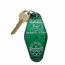 Vintage HOLIDAY INN Hotel Room Key and Fob -San Marcos Texas Room &quot;102&quot; ... - $28.45