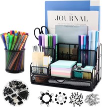 Desk Organizers And Accessories, Office Supplies Desk Organizer Caddy With, Etc. - £30.31 GBP