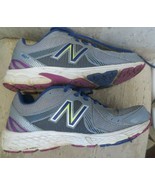 New Balance W450GV3 Mesh Running Shoes Women Size 10 Gray Blue Magenta - £18.23 GBP
