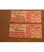 US Open Tennis New York Ticket  Stubs from Aug 30 - 31, 1989 Day Session... - £6.38 GBP