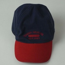 Vintage Tommy Hilfiger Navy Blue Spellout Flag Baby/Toddler Unisex Baseball Hat - £11.86 GBP