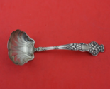 Bridal Flower by Watson Sterling Silver Gravy Ladle Fluted 7 1/2&quot; Serving - $187.11