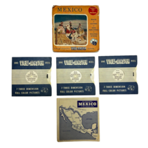 Vintage Sawyer&#39;s View-Master 3 Reel Pack 21 Views Mexico Vacationland Series - $12.16