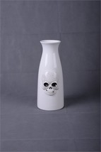 TII Day of the Dead DOD Skull Ceramic Vase Carafe 10.5&quot; H - $457.39 MXN