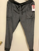 Stars Above Women&#39;s Soft Fleece Lounge Sweatpants Charcoal gray Medium New - £6.17 GBP